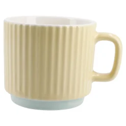Best NANU-NANA Becher Riffel, Gelb, 230 Ml