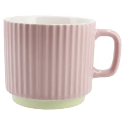 Best NANU-NANA Becher Riffel, Rosa, 230 Ml