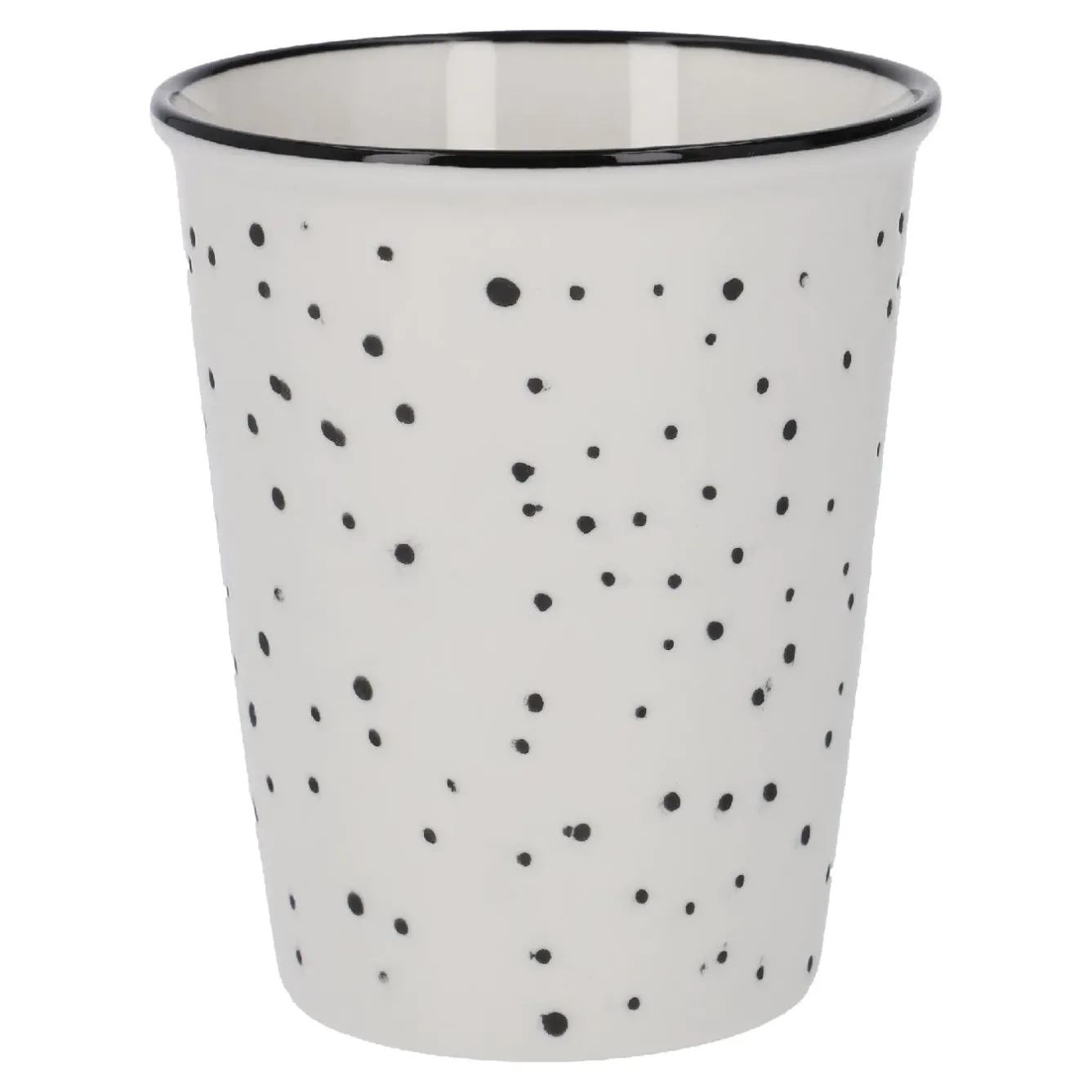 Sale NANU-NANA Becher Schwarzrand, Punkte, 380 Ml