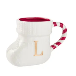 Best NANU-NANA Becher Stiefel Mit Buchstabe, L/weiß, 400 Ml