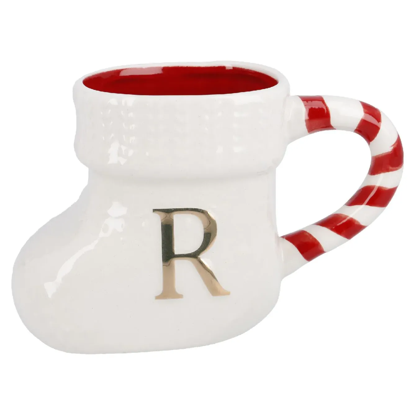 Sale NANU-NANA Becher Stiefel Mit Buchstabe, R/weiß, 400 Ml