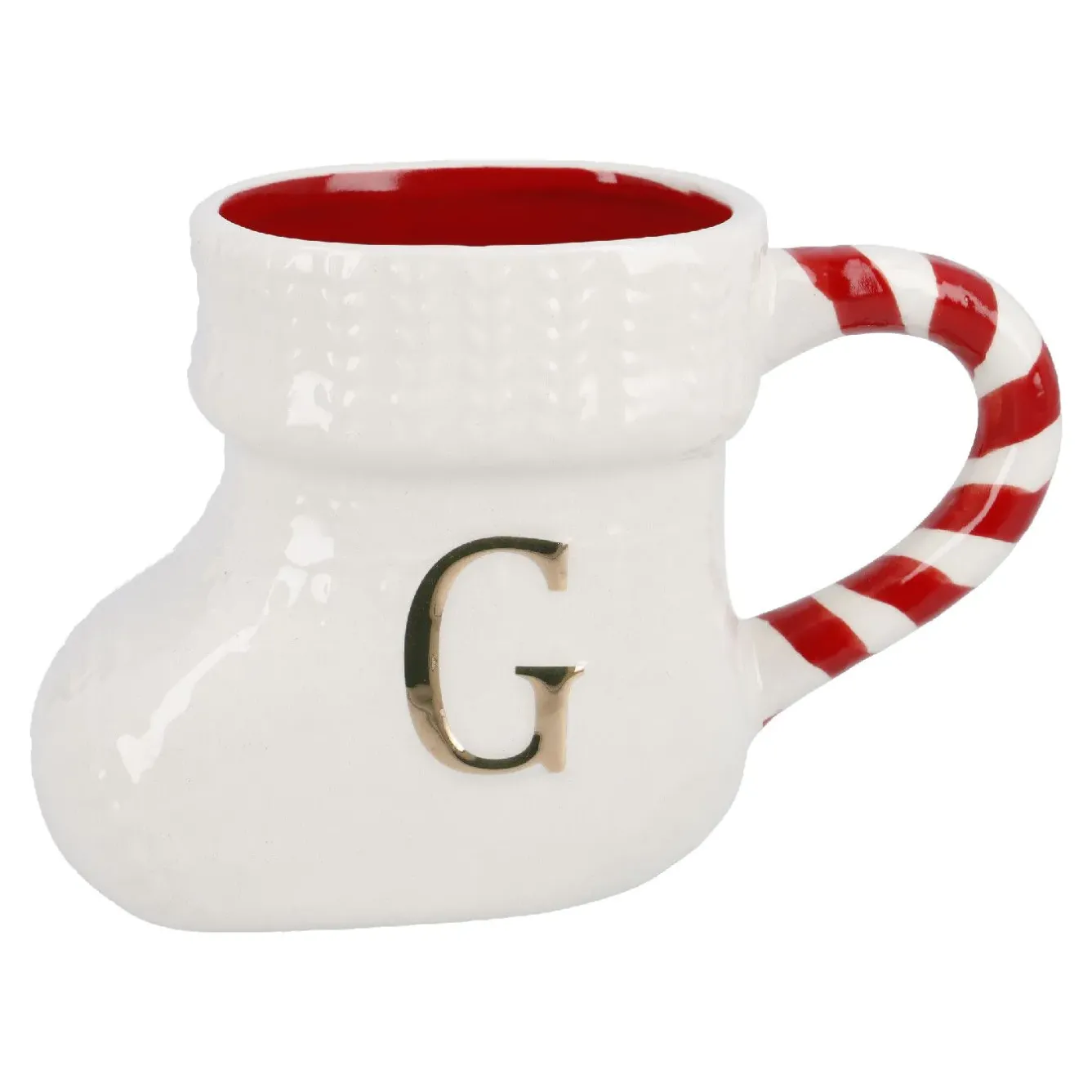 Fashion NANU-NANA Becher Stiefel Mit Buchstabe, G/weiß, 400 Ml