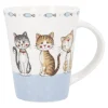 Online NANU-NANA Becher Tier, Katzen/blau, 350 Ml