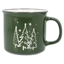 Outlet NANU-NANA Becher Xmas/Klassik, Tanne/grün, 400 Ml