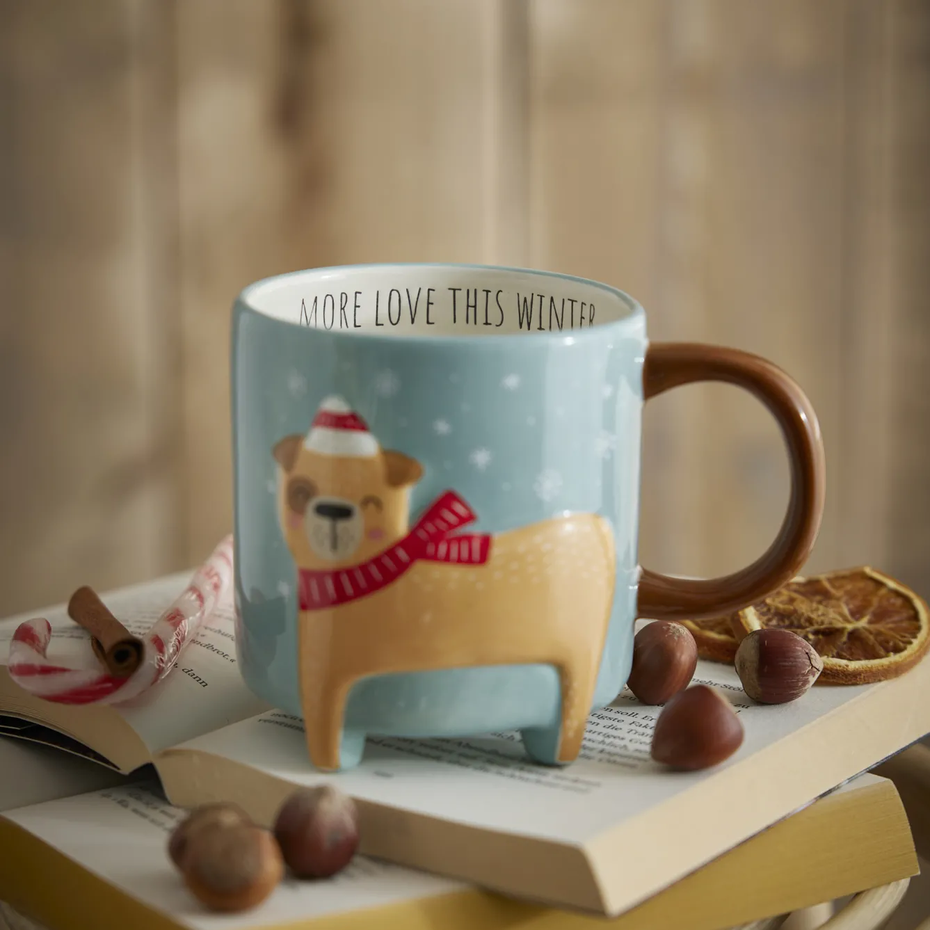 Sale NANU-NANA Becher Xmas/Tierfuß, Hund, 480 Ml