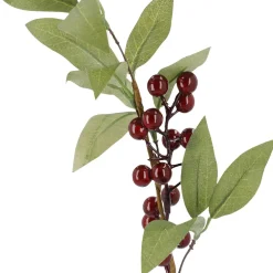 Best NANU-NANA Beerenzweig Laub, Rot/glänzend, 35 Cm
