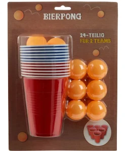 Fashion NANU-NANA Bierpong-Set, 24-teilig