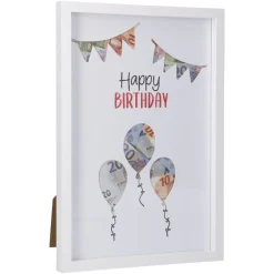 New NANU-NANA Bilderrahmen Geldgeschenk, Birthday, 20 X 30 Cm