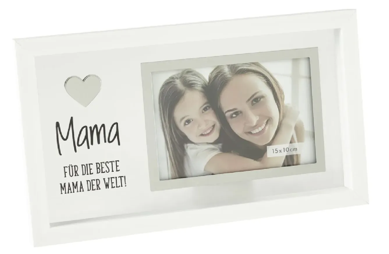 Outlet NANU-NANA Bilderrahmen Glas, Mama, 15 X 10 Cm