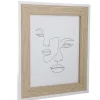 Discount NANU-NANA Bilderrahmen Natur, Natur/weiß, 20 X 25 Cm