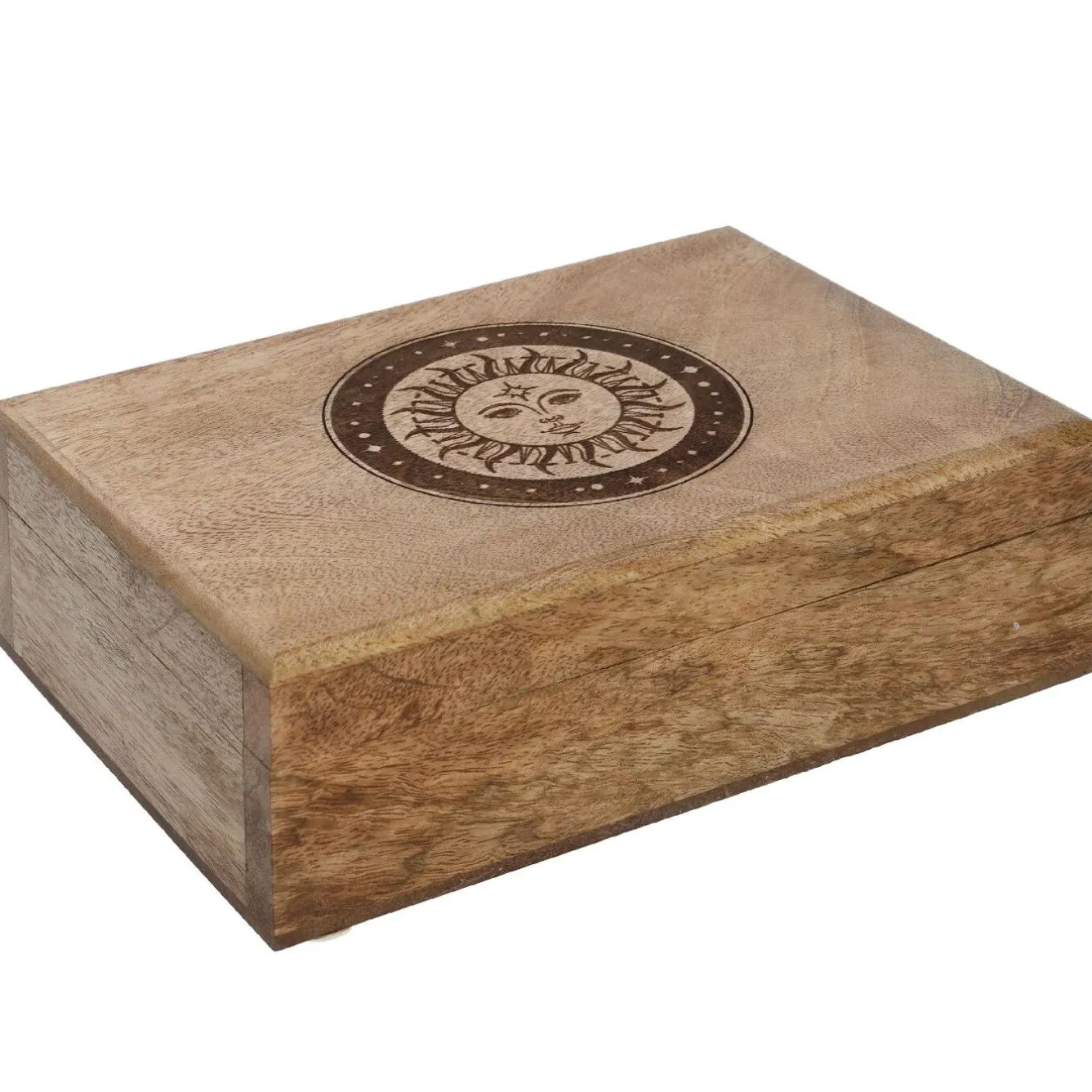 Clearance NANU-NANA Box Chakra, Natur, 20.5 X 13.5 Cm