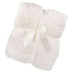 Outlet NANU-NANA Decke Design, Creme, 160 X 130 Cm