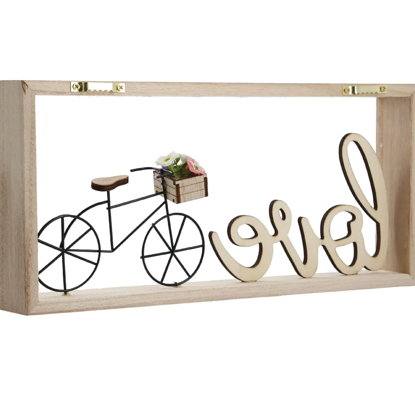 Hot NANU-NANA Deko-Objekt Fahrrad, Love, 32.5 Cm