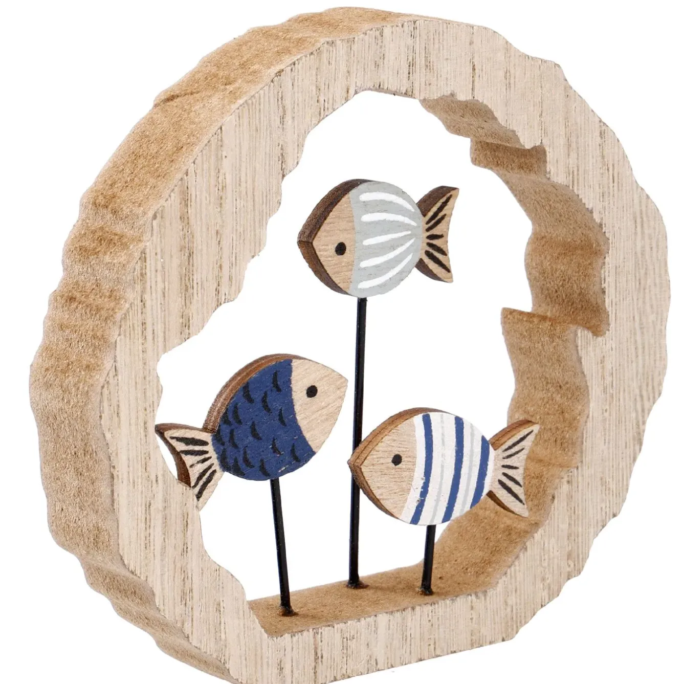 Clearance NANU-NANA Deko-Objekt Maritim, Fische, 12 Cm