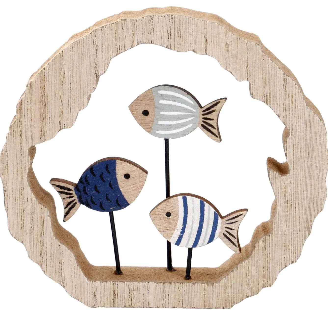 Clearance NANU-NANA Deko-Objekt Maritim, Fische, 12 Cm