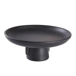 Discount NANU-NANA Deko-Schale Auf Fuß, Schwarz, 20 Cm