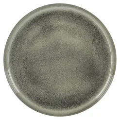 Outlet NANU-NANA Deko-Schale Metall, Rund/grün, 20 Cm