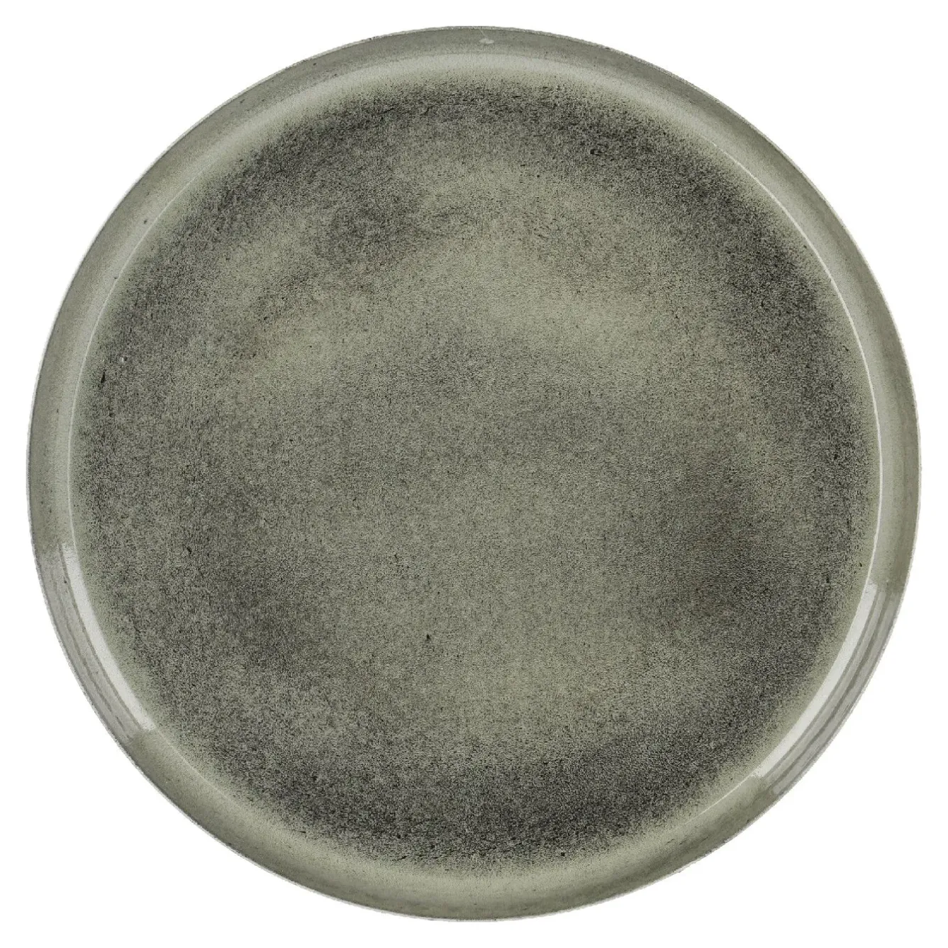 Outlet NANU-NANA Deko-Schale Metall, Rund/grün, 20 Cm
