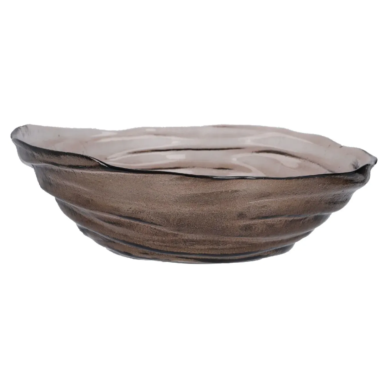 Best NANU-NANA Deko-Schale Tornado, Taupe, 32 Cm