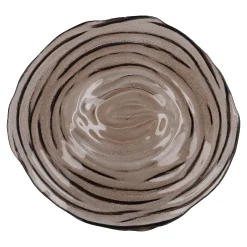 Best NANU-NANA Deko-Schale Tornado, Taupe, 32 Cm