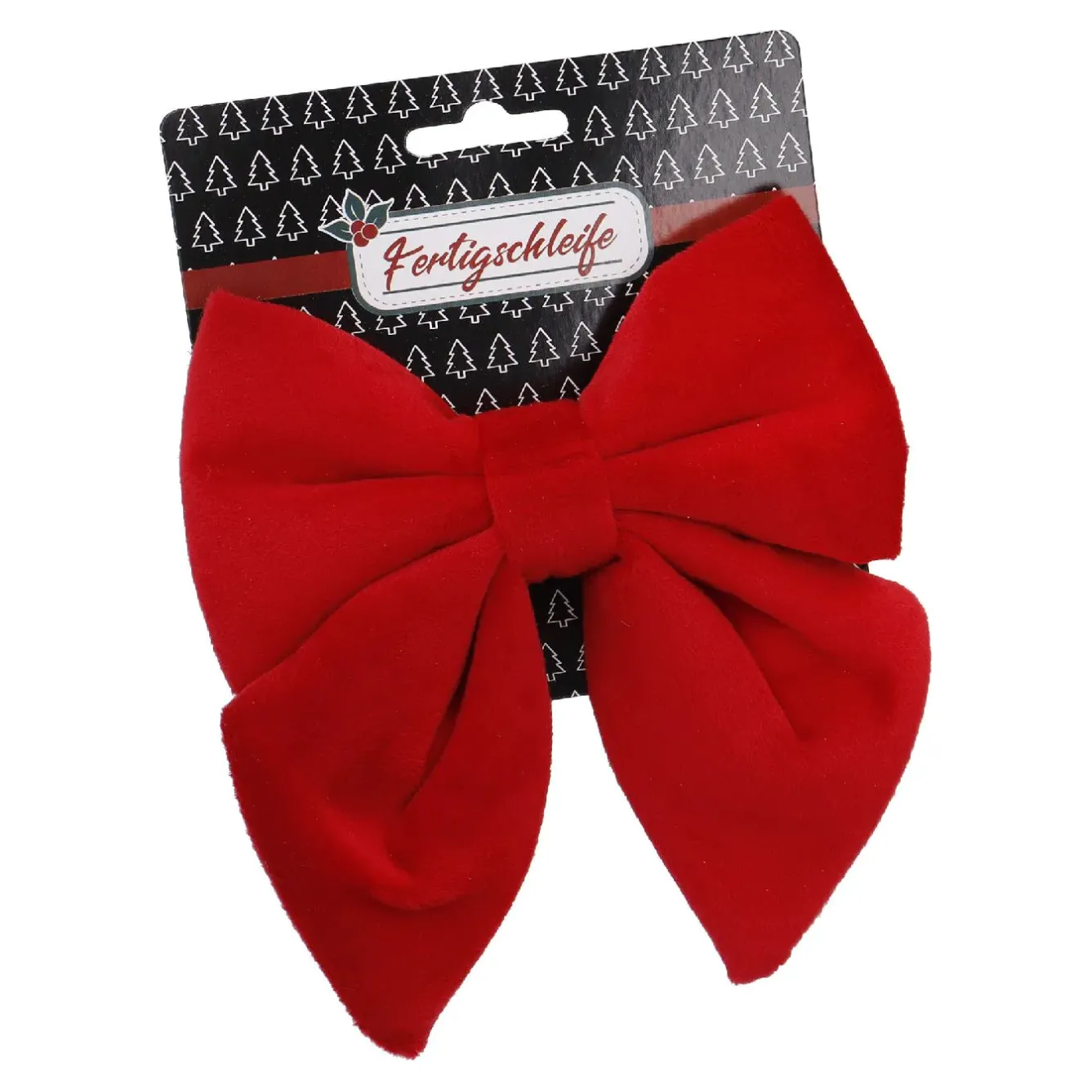 Outlet NANU-NANA Deko-Schleife, Rot, 13 Cm