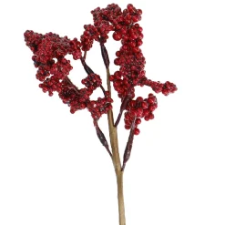 New NANU-NANA Deko-Stecker, Beeren Klein, Rot, 20 Cm