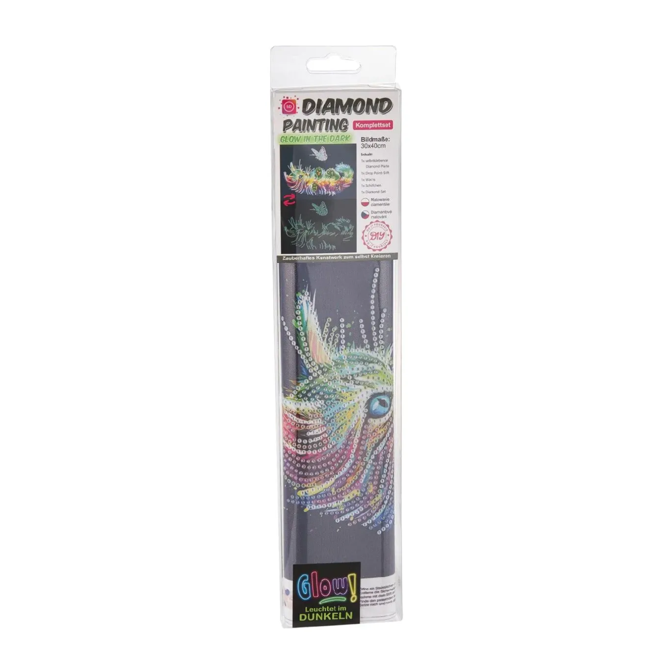 Discount NANU-NANA Diamond Painting Glow, Katze, 30 X 40 Cm