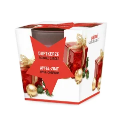 Clearance NANU-NANA Duftkerze Im Glas, Xmas, Apfel-Zimt