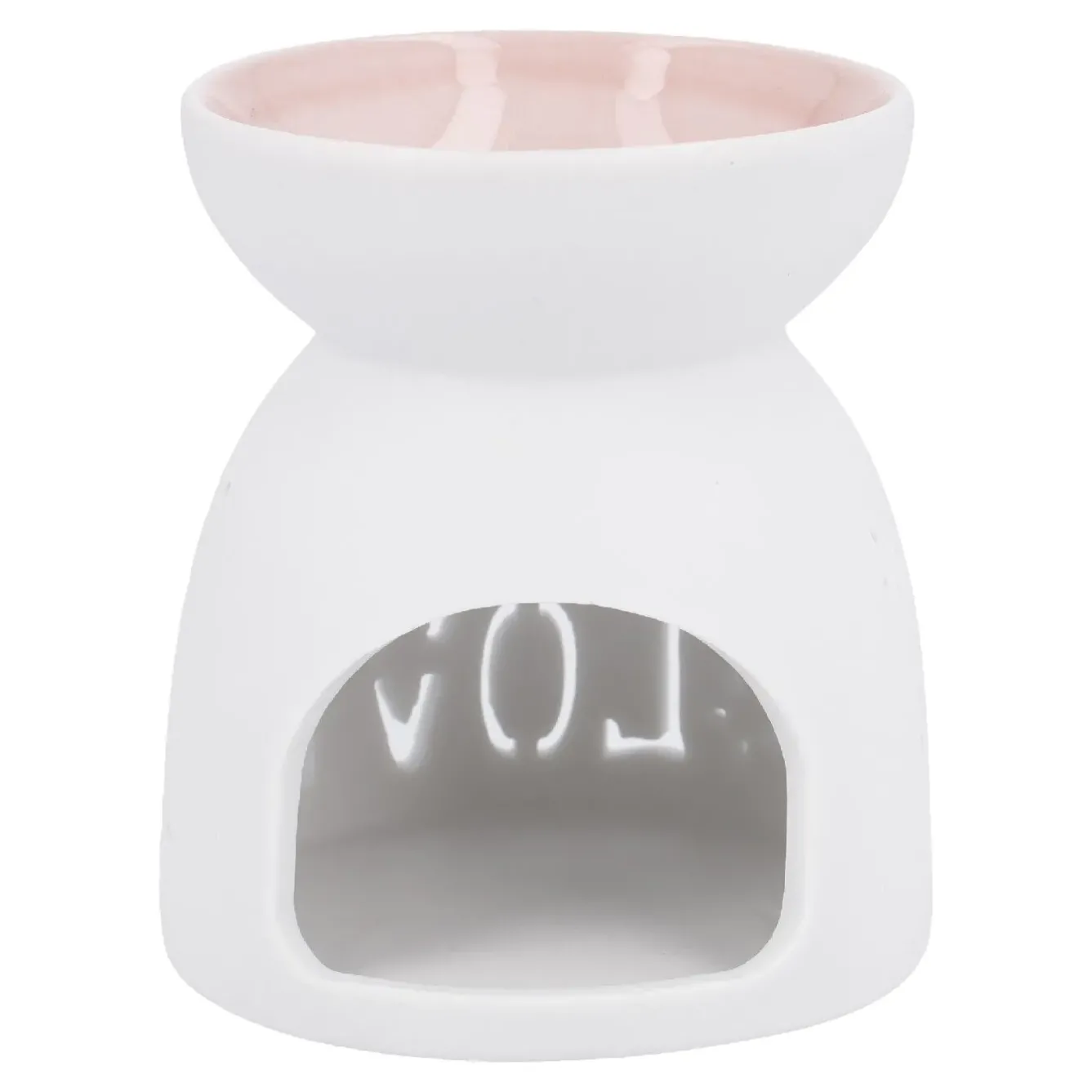 Online NANU-NANA Duftlampe Motiv, Love/weiß/rosa, 9.5 Cm