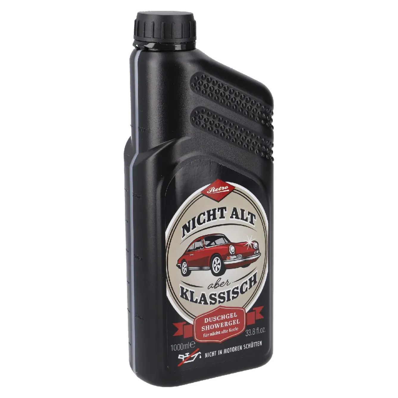 Fashion NANU-NANA Duschgel Männer, Klassisch/schwarz, 1000 Ml