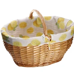 Fashion NANU-NANA Einkaufskorb Zitrone, 49 Cm