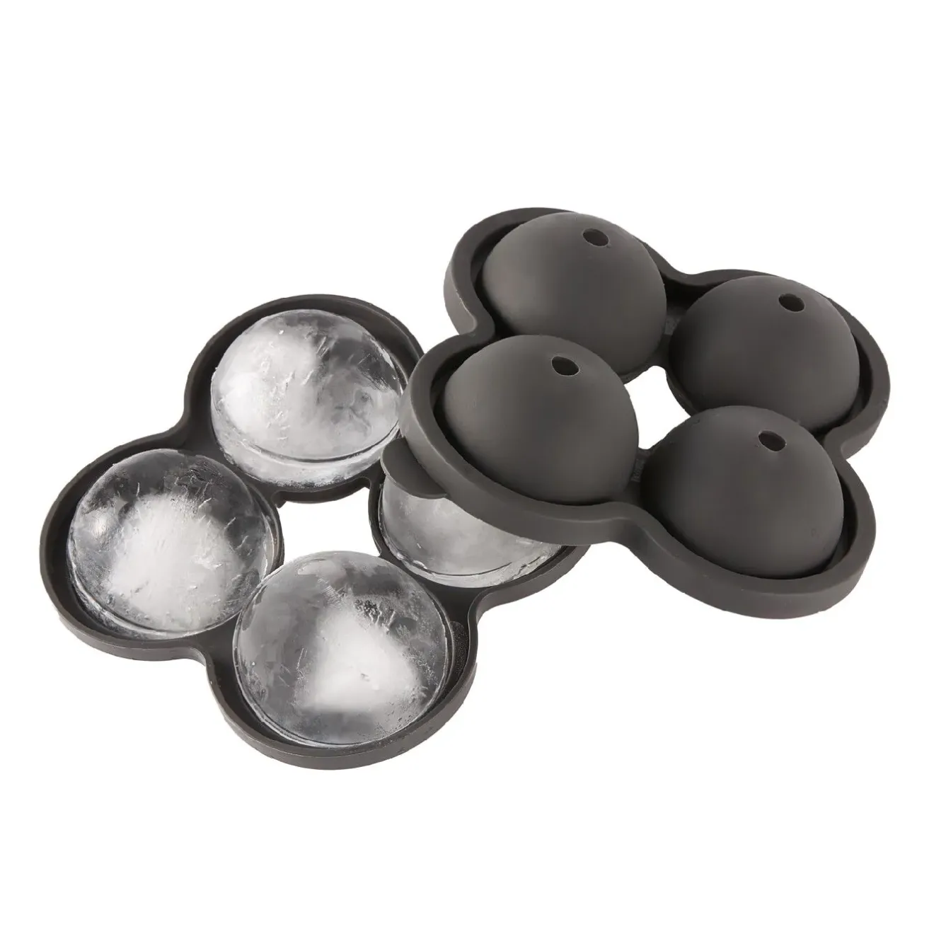 Hot NANU-NANA Eiswürfelform Kugel, Schwarz