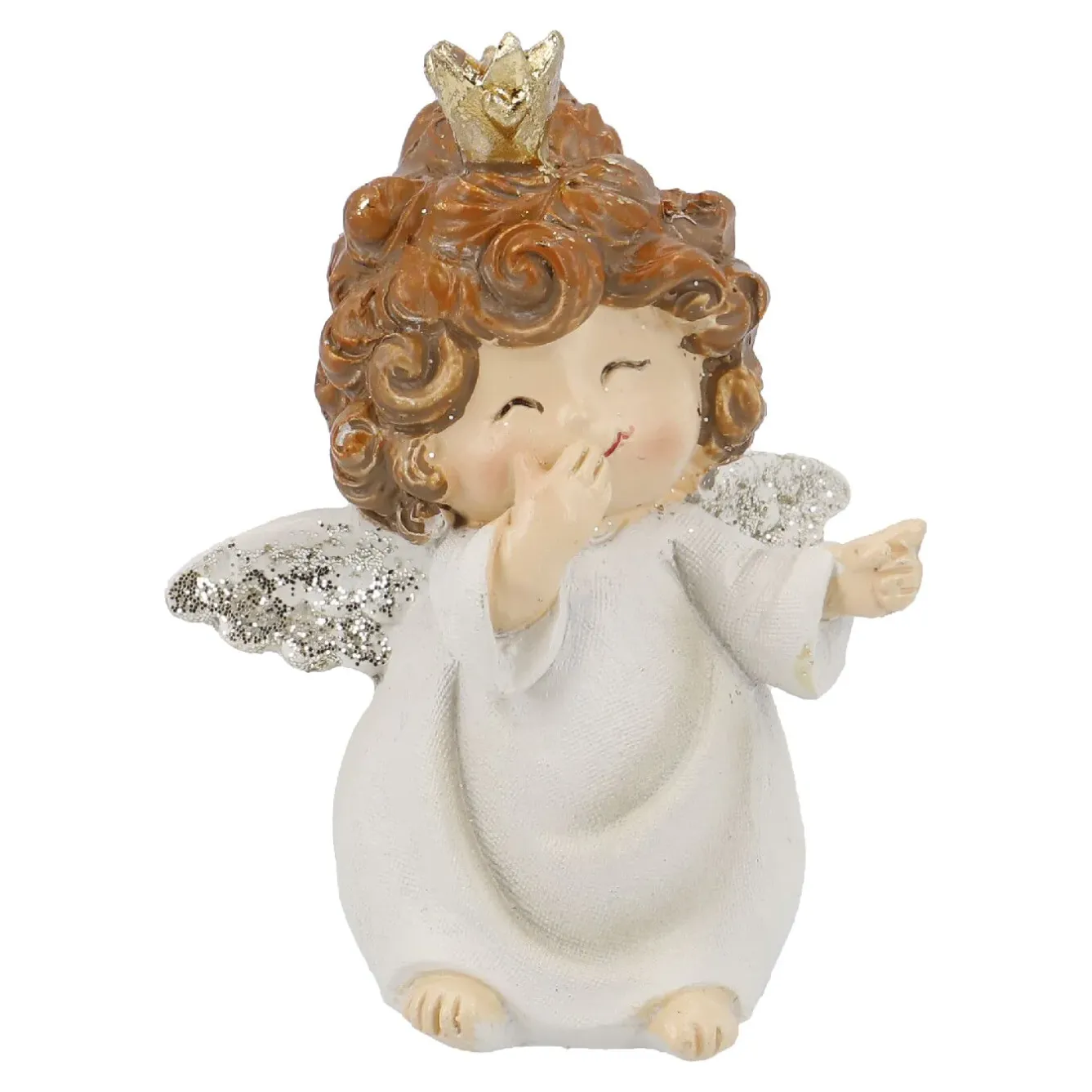 New NANU-NANA Engel Lara, Hand An Mund, 6 Cm