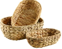 Outlet NANU-NANA 3er Set Aufbewahrungskorb, Oval