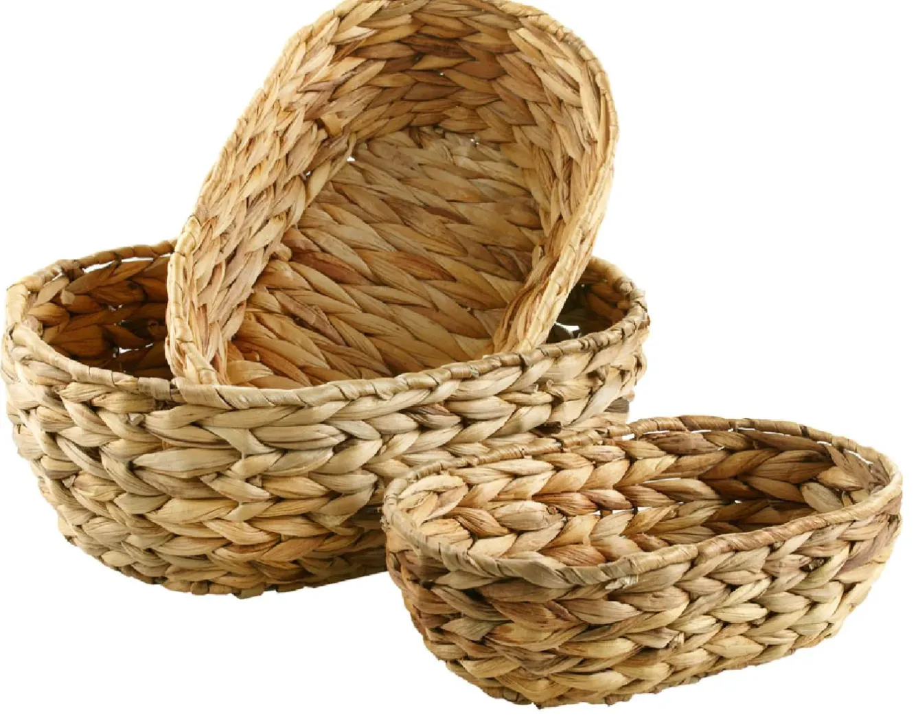 Outlet NANU-NANA 3er Set Aufbewahrungskorb, Oval