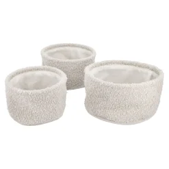 Sale NANU-NANA 3er Set Dekokorb, Creme