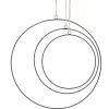 Online NANU-NANA 3er Set Deko-Ringe, Schwarz/matt