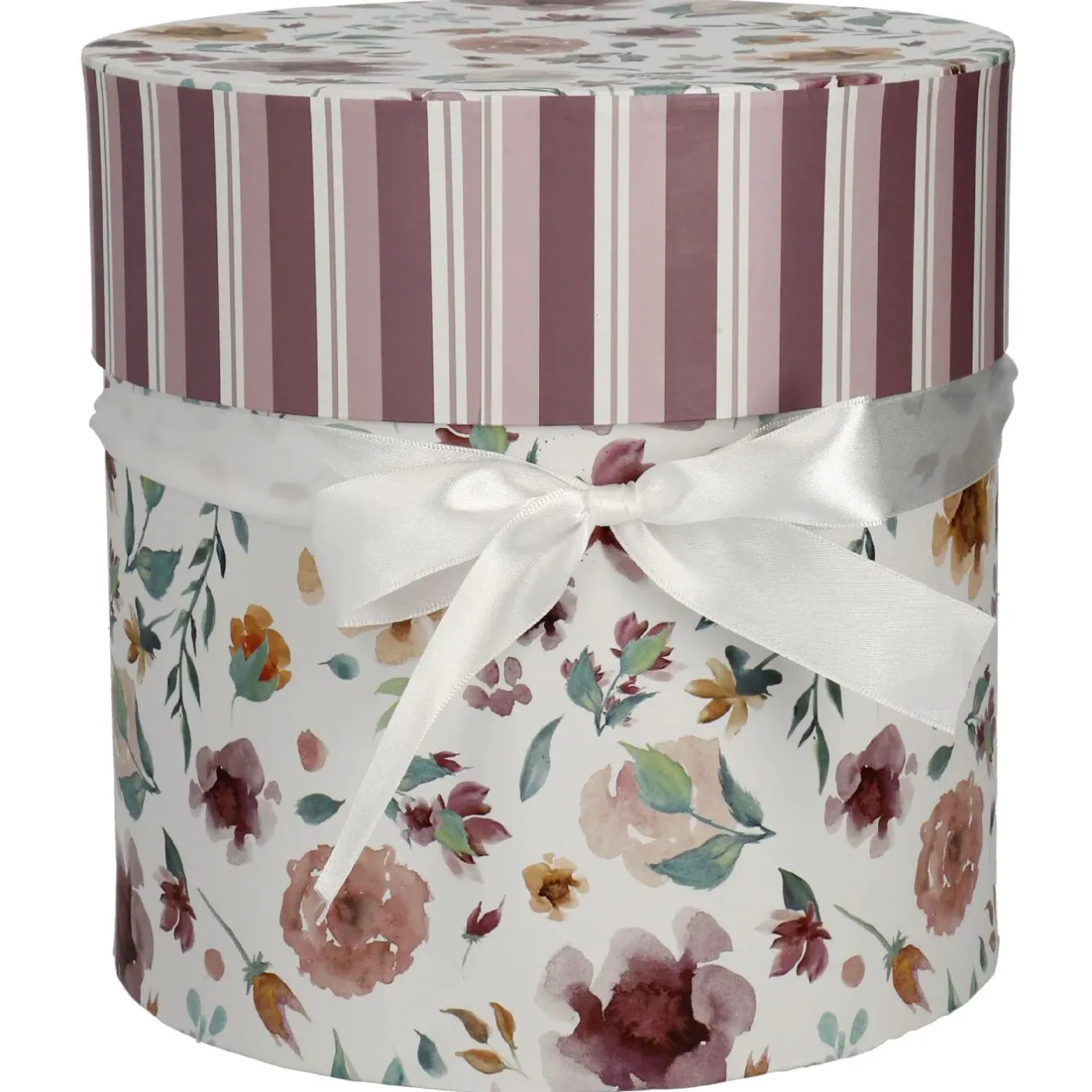 Discount NANU-NANA 5er Set Geschenkkarton Floral/rund, Lila