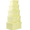 New NANU-NANA 5er Set Geschenkkarton Schleife, Gelb