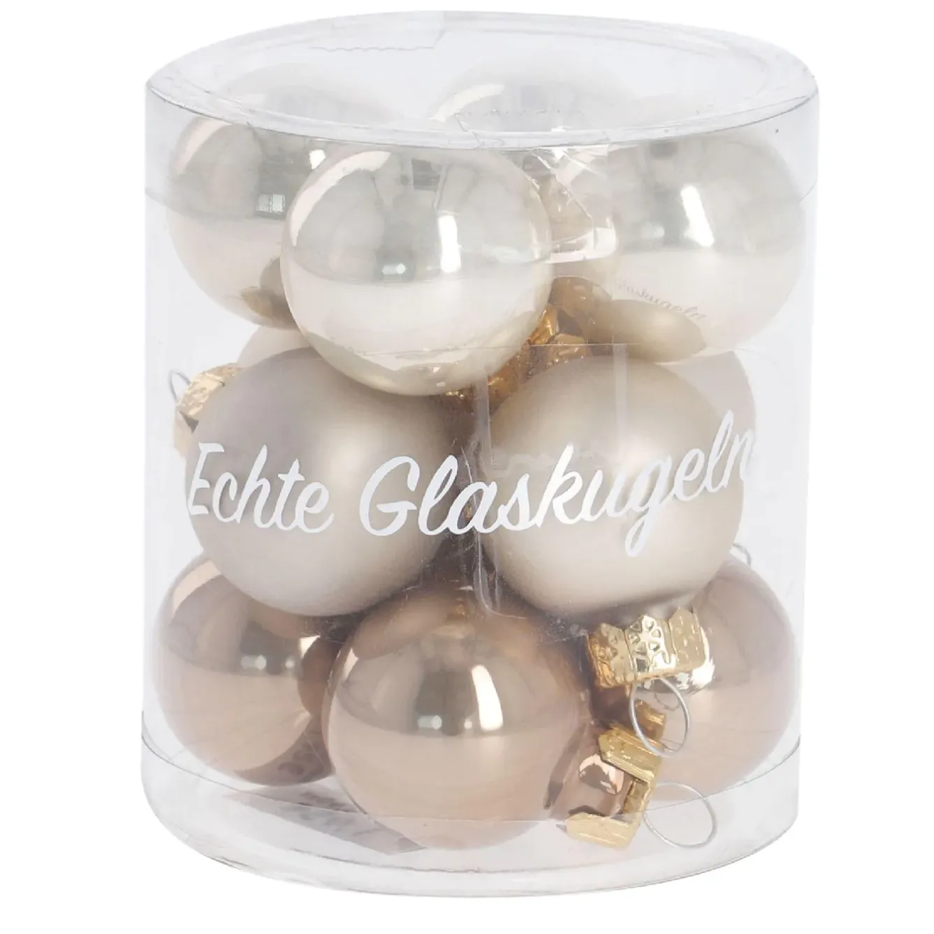 Online NANU-NANA 12er Set Glaskugeln 2,5 Cm, Champagner