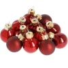 Clearance NANU-NANA 12er Set Glaskugeln 2,5 Cm, Rot