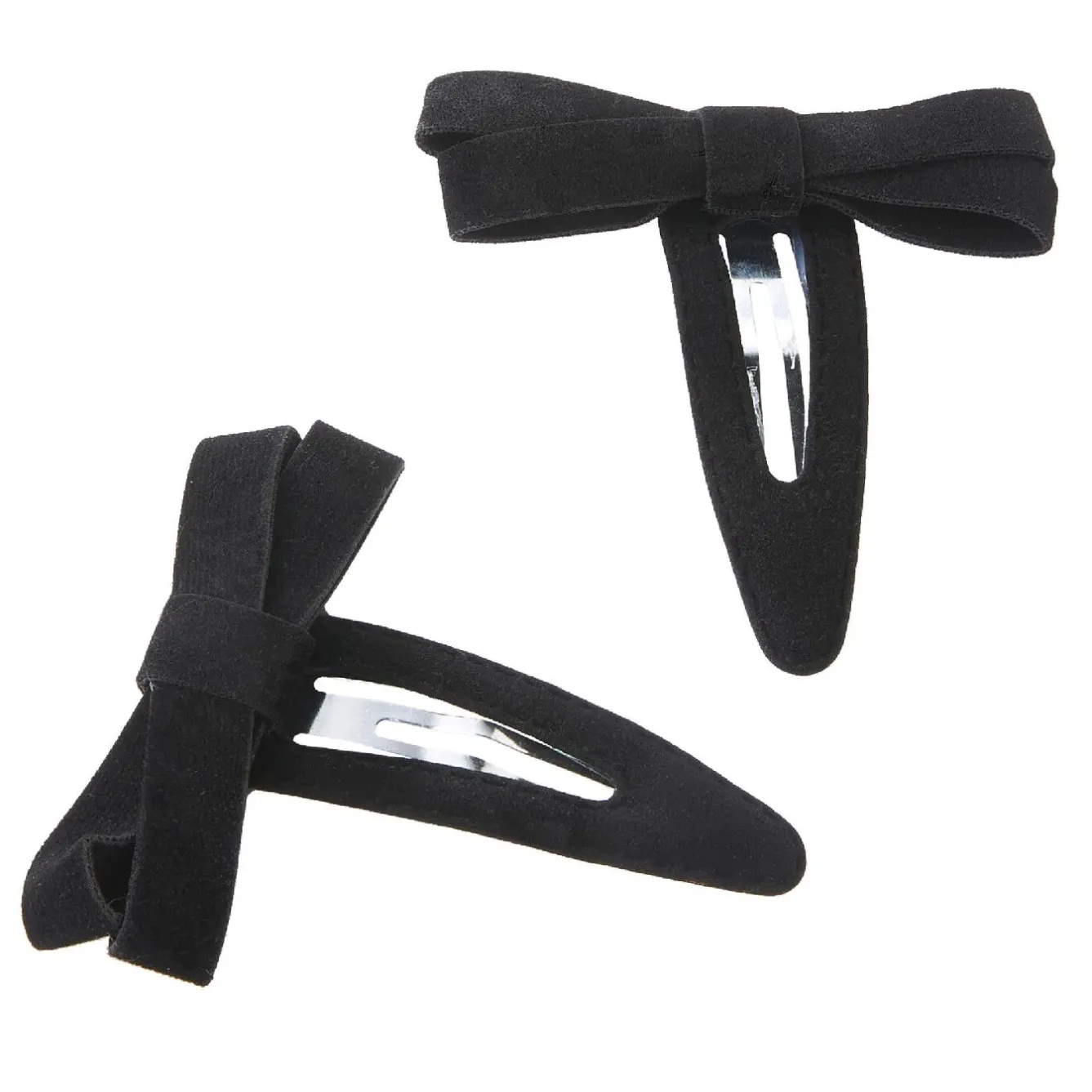 Hot NANU-NANA 2er Set Haarspange Weihnachten, Schwarz