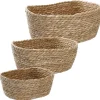 Online NANU-NANA 3er Set Korb Natur, Eckig/natur