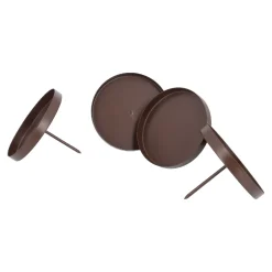 Discount NANU-NANA 4er Set Kranzkerzenhalter, Braun-matt, 8 Cm