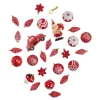 Outlet NANU-NANA 27er Set Kugelset Kunststoff, Rot