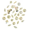 Fashion NANU-NANA 27er Set Kugelset Kunststoff, Champagner