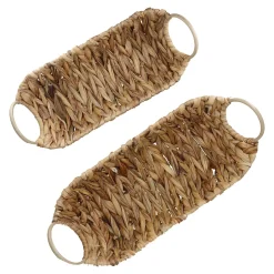 Clearance NANU-NANA 2er Set Schale Wasserhyazinthe, Oval
