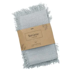 Sale NANU-NANA 2er Set Serviette, Blau, 35 X 35 Cm