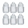 Outlet NANU-NANA 6er Set Vorratsglas Country, Geriffelt, 250 Ml