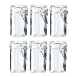 Hot NANU-NANA 6er Set Vorratsglas Mit Bügelverschluss, 75 Ml